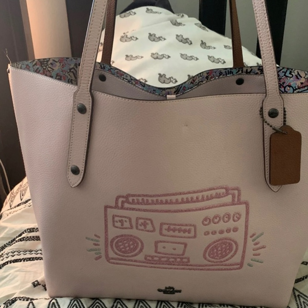 Coach Kieth Haring tote